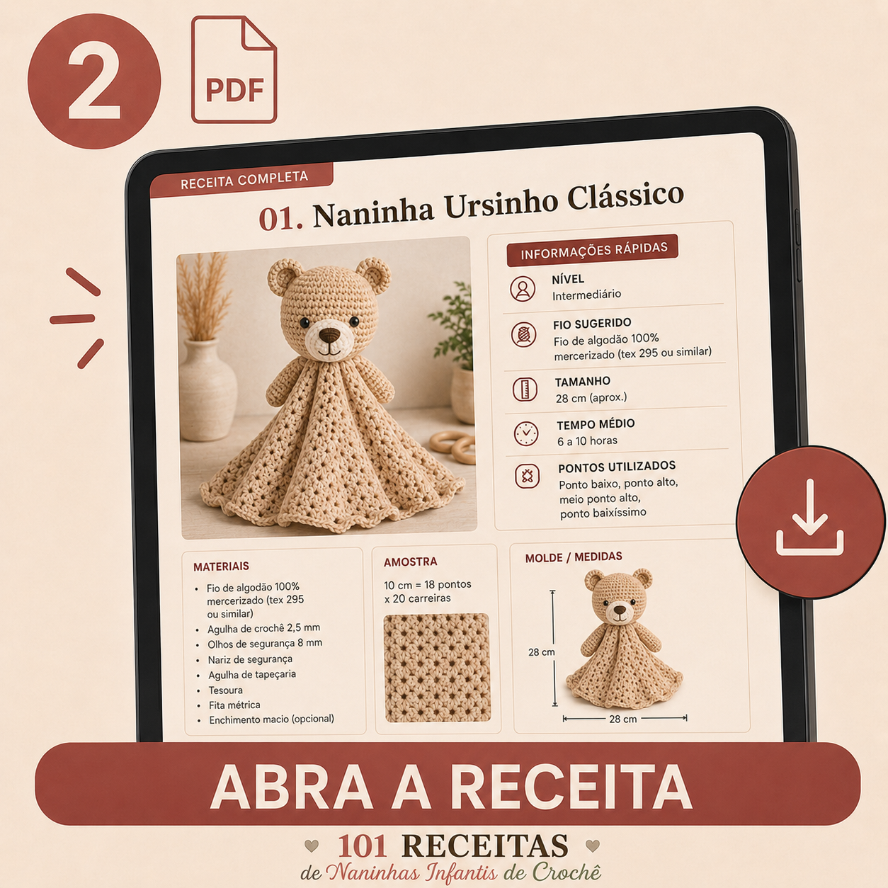 Abra a receita